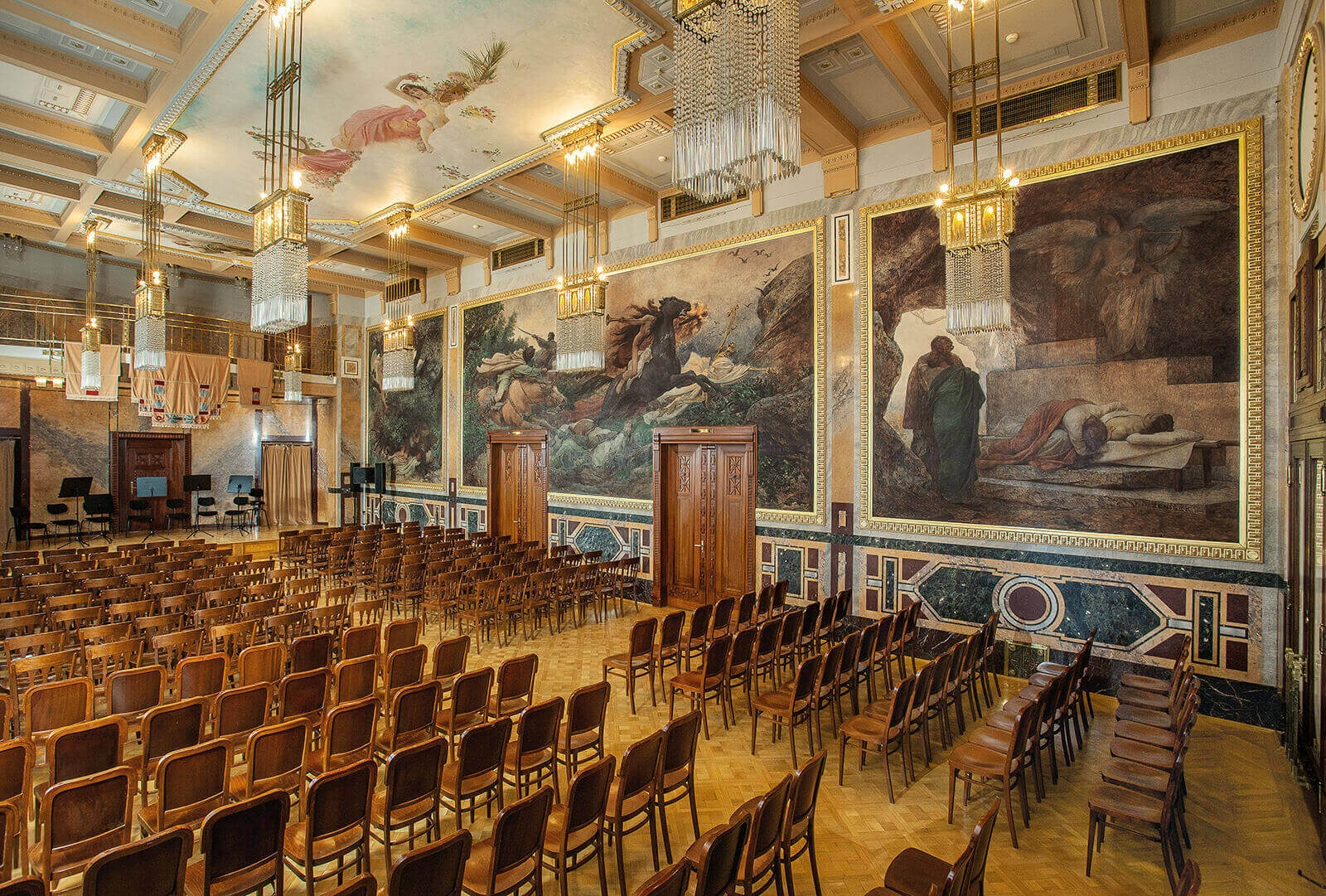 Koncert v Obecním domě: Grégrův sál
